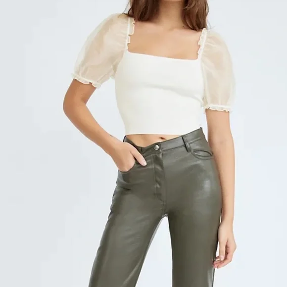 Wilfed SHEER-SLEEVE TOP - Picture 4 of 5